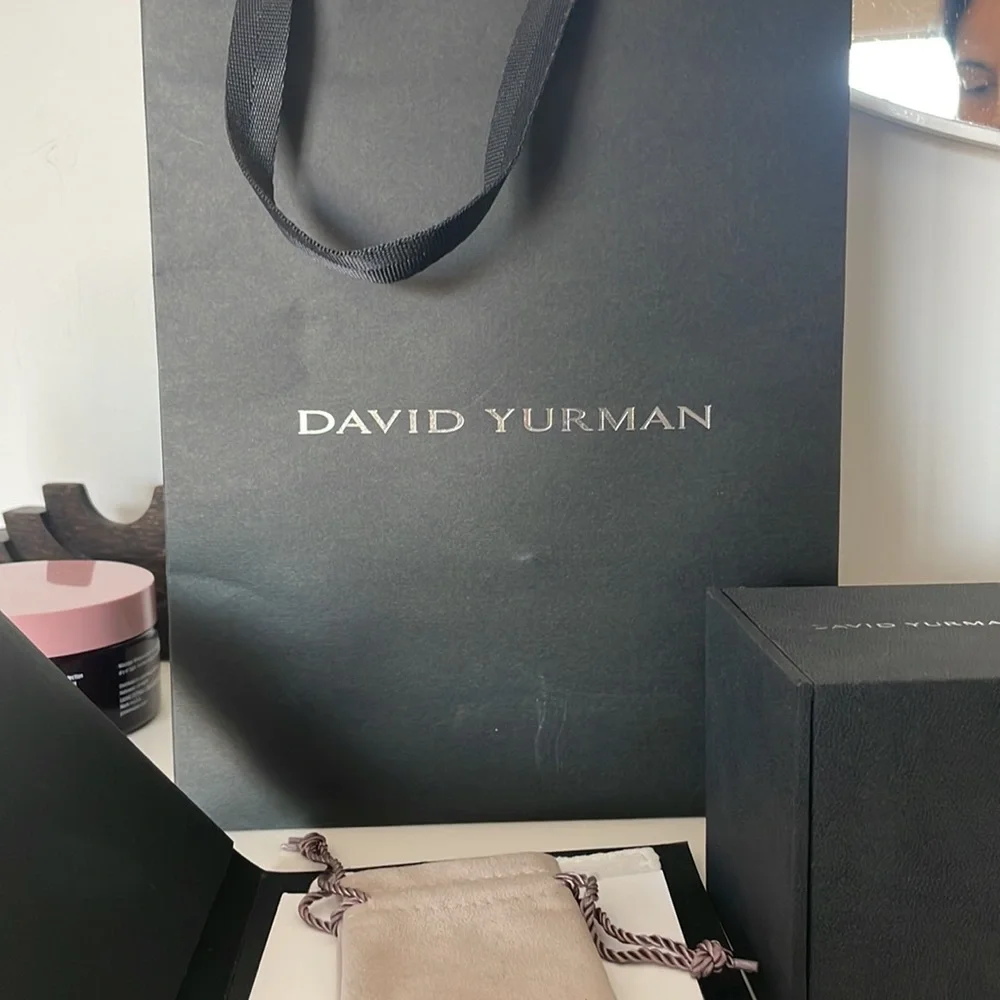 David Yurman Pure Form® Stack Rings in Sterling Silver - Picture 6 of 11